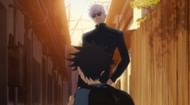 Gojo meets Young Megumi Fushiguro in Jujutsu Kaisen Season 2 Episode 5 (Image via MAPPA)